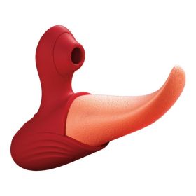Tongue Licking Vibrator Nipples Massager for Female Masturbation & Couples